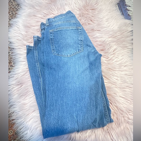 Gap Vintage Flare Medium Indigo High Rise Jeans size 2 Petite - Picture 2 of 4